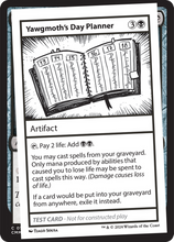 Yawgmoth's Day Planner (MB2-999-YDP) - Mystery Booster 2