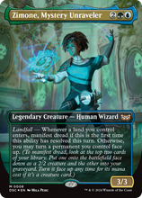 Zimone, Mystery Unraveler (DSC-008) - Duskmourn: House of Horror Commander: (borderless)