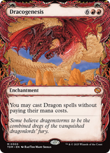 Dracogenesis (0300) (Showcase) (TDM-300) - Tarkir: Dragonstorm Foil