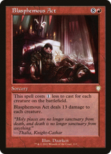 Blasphemous Act (Retro) [The Brothers' War Commander]