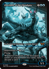Overlord of the Floodpits (DSK-389) - Duskmourn: House of Horror Foil