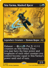 Sita Varma, Masked Racer (First-Place Foil) (-493) - Aetherdrift