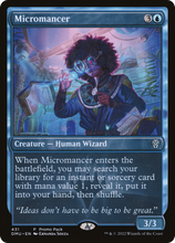 Micromancer (Promo Pack) [Dominaria United Promos]
