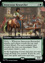 Innocuous Researcher (Extended Art) [Murders at Karlov Manor Commander]