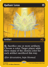 Radiant Lotus (First-Place Foil) (-500) - Aetherdrift