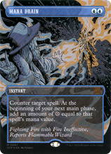 Mana Drain (Textured Foil) [Outlaws of Thunder Junction: Breaking News]