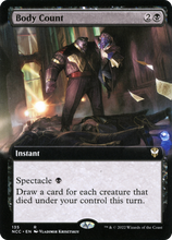Body Count (Extended Art) [Streets of New Capenna Commander]