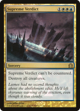Supreme Verdict (Buy-A-Box) [Return to Ravnica Promos]