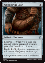 Adventuring Gear (FDN-249) - Foundations Foil