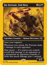 Far fortune, End Boss (First-Place Foil) (-480) - Aetherdrift
