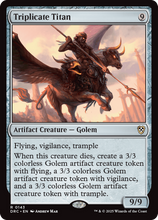 Triplicate Titan (-143) - Commander: Aetherdrift