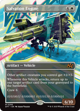 Salvation Engine (Borderless) (-295) - Aetherdrift Foil
