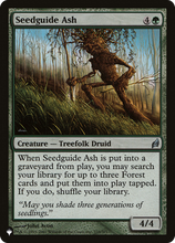 Seedguide Ash (PLST-LRW-235) - The List