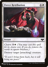 Fierce Retribution (PLST-VOW-13) - The List