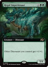 Regal Imperiosaur (Extended Art) (-389) - Aetherdrift