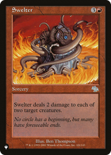 Swelter (PLST-JUD-101) - The List