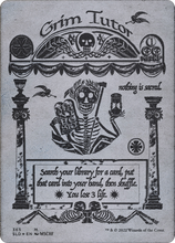 Grim Tutor (Borderless) (Foil Etched) [Secret Lair Drop Series]