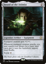 Sword of the Animist [Dungeons & Dragons: Adventures in the Forgotten Realms Commander]