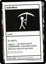 Gold Mine (2021 Edition) [Mystery Booster Playtest Cards]