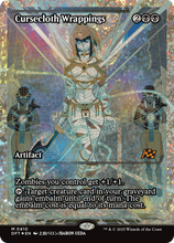 Cursecloth Wrapping (Showcase) (Fracture Foil) (-410) - Aetherdrift