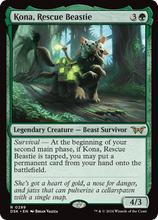 Kona, Rescue Beastie (DSK-299) - Duskmourn: House of Horror