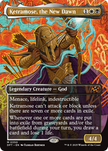 Ketramose, the New Dawn (Borderless) (-350) - Aetherdrift