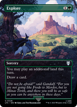 Explore (Borderless) [The Lord of the Rings: Tales of Middle-Earth Commander]