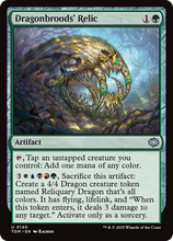 Dragonbrood's Relic (TDM-140) - Tarkir: Dragonstorm