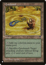 Quicksand (PLST-VIS-166) - The List