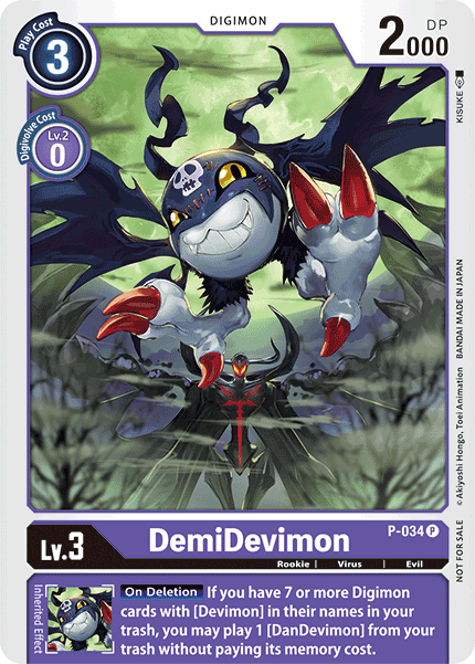 DemiDevimon [P-034] [Promotional Cards]