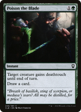 Poison the Blade [Commander Legends: Battle for Baldur's Gate]