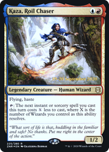 Kaza, Roil Chaser [Zendikar Rising Prerelease Promos]