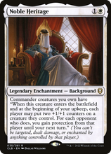 Noble Heritage [Commander Legends: Battle for Baldur's Gate]