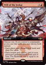 Will of the Jeskai (Extended Art) (TDC-080) - Commander: Tarkir: Dragonstorm