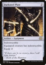 Darksteel Plate [Double Masters 2022]