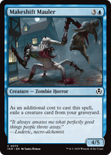 Makeshift Mauler (-073) - Innistrad Remastered Foil