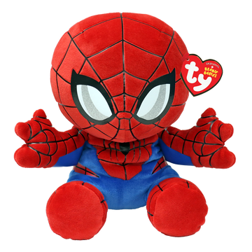 TY Plushie - Spiderman (Extra Soft) - 8 In.