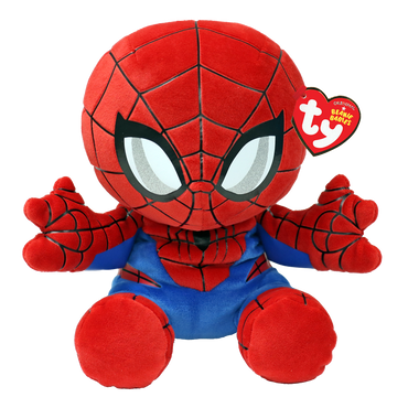 TY Plushie - Spiderman (Extra Soft) - 8 In.