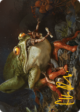 Rampant Frogantua // Rampant Frogantua (AMH3-032) - Modern Horizons 3 Art Series (Borderless) Foil