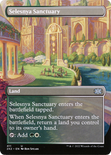 Selesnya Sanctuary (Borderless Alternate Art) [Double Masters 2022]