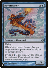 Nevermaker (PLST-MOR-44) - The List