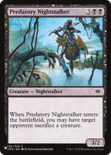 Predatory Nightstalker (PLST-VMA-134) - The List