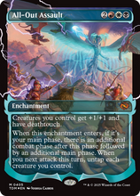 All-Out Assault (Showcase) (TDM-405) - Tarkir: Dragonstorm Foil