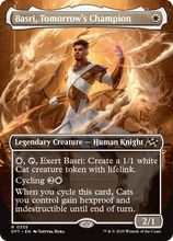 Basri, Tomorrow's Champion (Borderless) (DFT-355) - Aetherdrift Foil