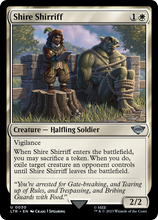Shire Shirriff [The Lord of the Rings: Tales of Middle-Earth]