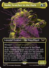 "Nashi, Searcher in the Dark" (DSK-361) - Duskmourn: House of Horror: (Showcase) Foil