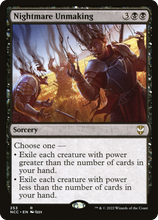 Nightmare Unmaking [Streets of New Capenna Commander]