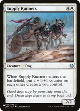 Supply Runners (PLST-JMP-7) - The List