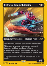 Kolodin, Triumph Caster (First-Place Foil) (-483) - Aetherdrift