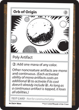 Orb of Origin (MB2-999-OOO) - Mystery Booster 2